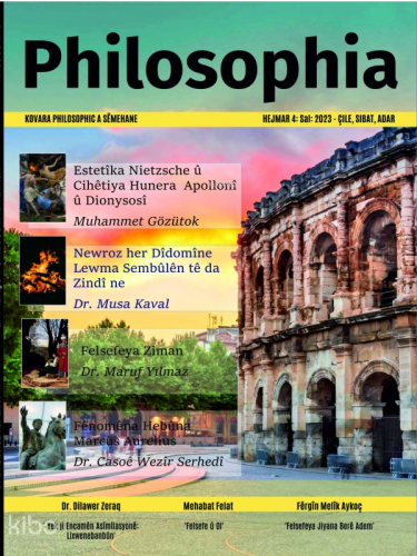 Philosophia 3;Kovara Philosophic a Semehane | Kolektif | Na Yayınları 