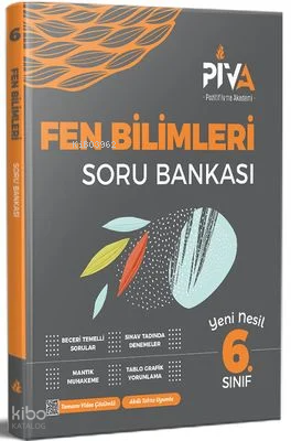 Piva 6.Sınıf Fen Bilimleri Soru Bankası