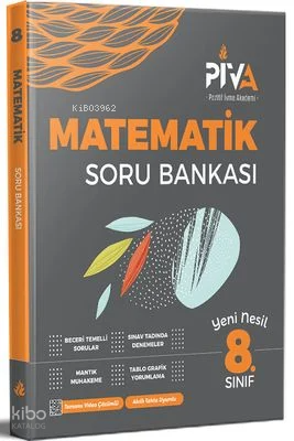 Piva Yayınları 8. Sınıf Matematik Soru Bankası