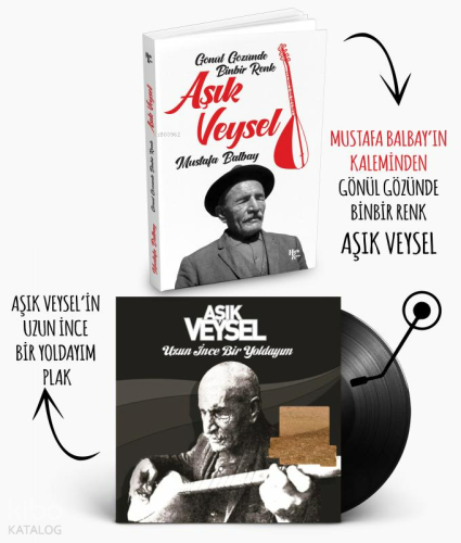 Plaklı Kitaplar - Aşık Veysel - Uzun İnce Bir Yoldayım | Mustafa Balba