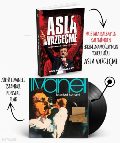 Plaklı Kitaplar - Asla Vazgeçme - Livaneli İstanbul Konseri | Mustafa 