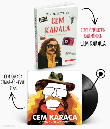 Plaklı Kitaplar - Cem Karaca Cemaz-ul-Evvel Plak | | Halk Kitabevi