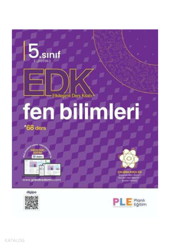 PLE Yayınları 5.Sınıf - Fen Bilimleri Etkileşimli Ders Kitabı - Set | 