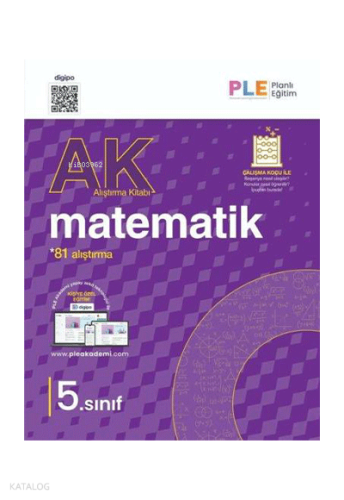 PLE Yayınları 5.Sınıf - Matematik Alıştırma Kitabı | Kolektif | PLE Ya