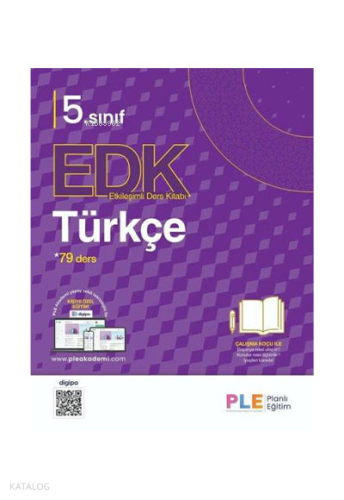 PLE Yayınları 5.Sınıf - Türkçe Etkileşimli Ders Kitabı - Set | Kolekti