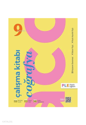PLE Yayınları 9. Sınıf - Çalışma Kitabı - Kazanım Denemeleri - Coğrafy