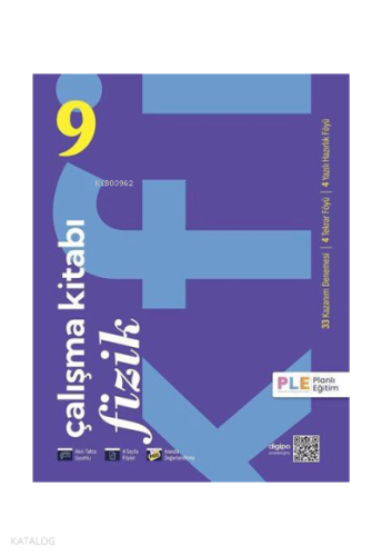 PLE Yayınları 9. Sınıf - Çalışma Kitabı - Kazanım Denemeleri - Fizik |