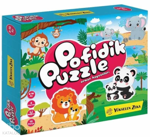 Pofidik Puzzle -  Orman Hayvanları