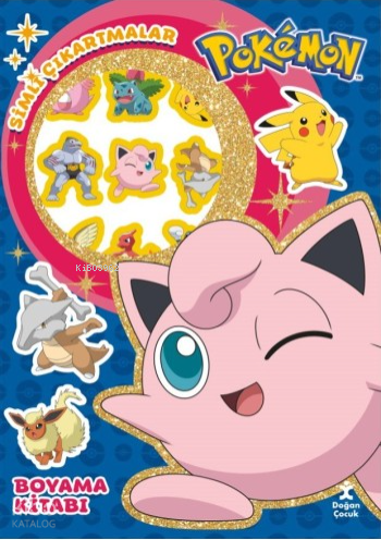 Pokemon Star Simli Çıkartmalı Boyama Kitabı | Kolektif | Doğan Çocuk