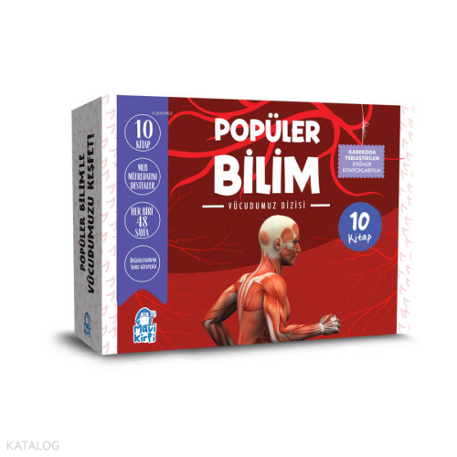 Popüler Bilim Vücudumuz Set (10 Kitap) | Kolektif | Mavi Kirpi Yayınla