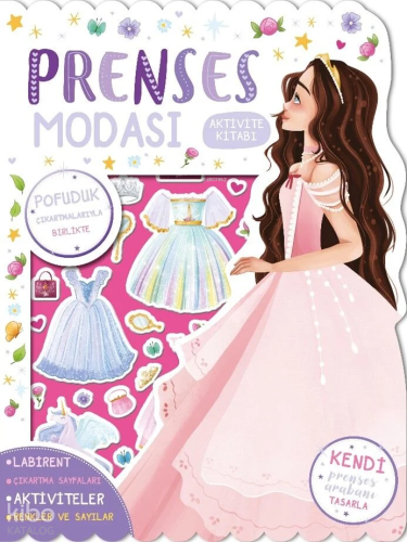 Prenses Modası;Çıkartmalı Aktivite Kitabı | Kolektif | İndigo Kitap