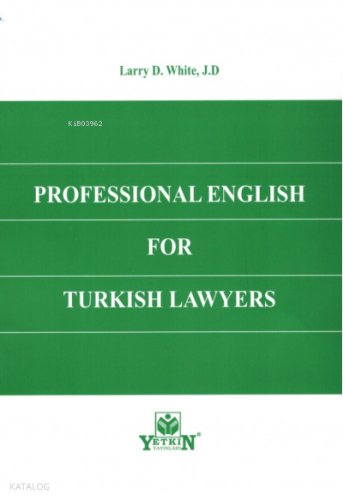 Professional English for Turkish Lawyers