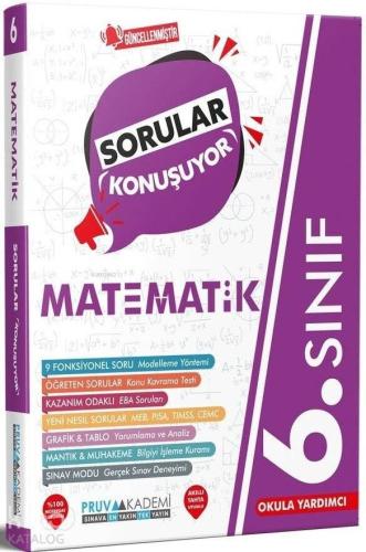 Pruva 6.Sınıf Matematik Sorular Konuşuyor 2021