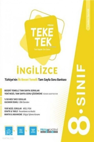 Pruva 8. Sınıf Teke Tek İngilizce