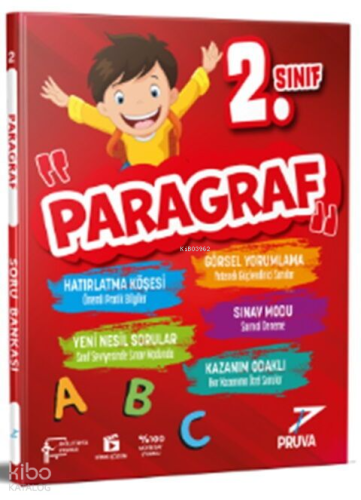 Pruva Akademi 2. Sınıf Paragraf Soru Bankası