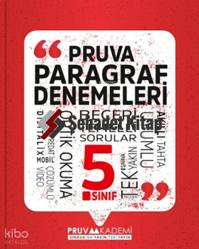 Pruva Akademi 5. Sınıf Paragraf Denemeleri | Kolektif | Pruva Akademi 