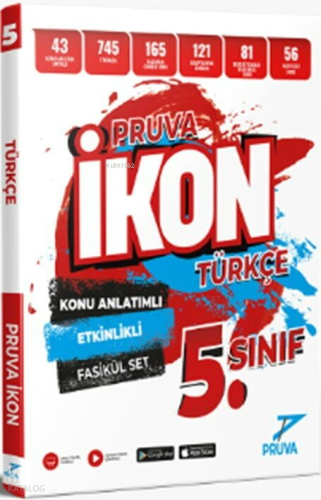 Pruva Akademi 5. Sınıf Türkçe İkon Konu Anlatım Kitabı