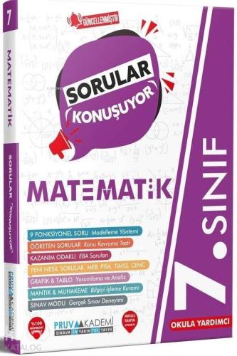 Pruva Akademi 7. Sınıf Matematik Sorular Konuşuyor Soru Bankası