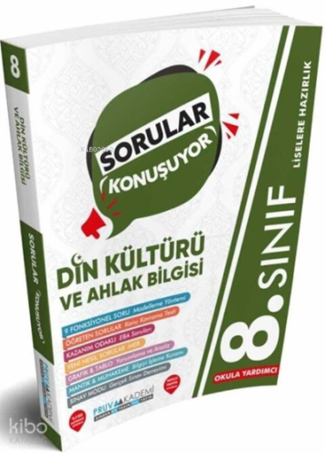 Pruva Akademi 8. Sınıf Din Kültürü ve Ahlak Bilgisi Sorular Konuşuyor 