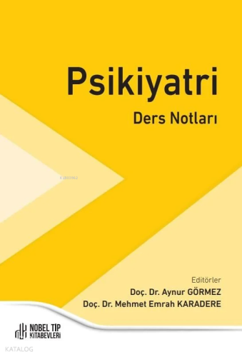 Psikiyatri Ders Notları-Medeniyet Üniversitesi