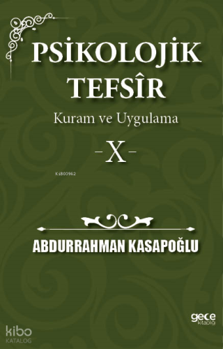 Psikolojik Tefsîr Kuram ve Uygulama 10
