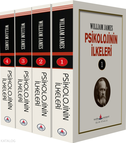 Psikolojinin İlkeleri (4 Cilt) | William James | Katip Yayınevi