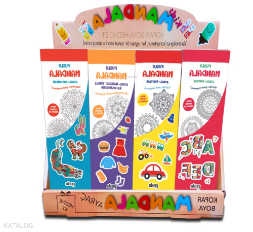 Puslu Mandala Ayraç - Çocuk Set | Kolektif | Puslu Yayıncılık