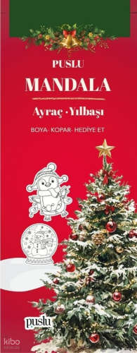 Puslu Mandala Ayraç - Yılbaşı;Boya-Kopar-Hediye Et | Kolektif | Puslu 