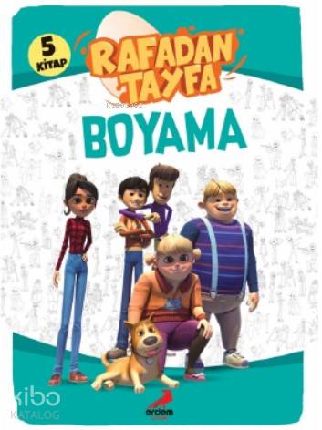 Rafadan Tayfa Boyama Seti (5 kitap) | Kolektif | Erdem Çocuk