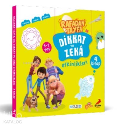 Rafadan Tayfa ile Dikkat ve Zekâ Etkinlikleri (4 Kitap)