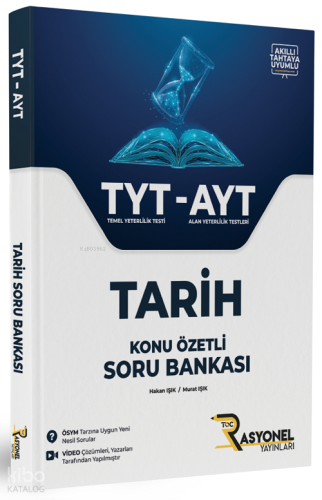 Rasyonel YKS TYT AYT Tarih Konu Özetli Soru Bankası