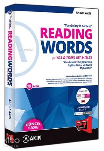 Reading Words For TOEFL İBT İELTS Vocabulary in Context | Ahmet Akın |