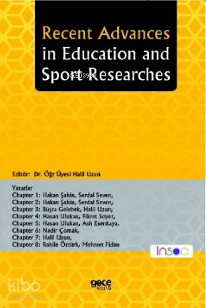 Recent Advances In Education And Sport Researches | Kolektif | Gece Ki