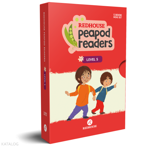 Redhouse Peapod Readers İngilizce Hikâye Seti 5 (Kutulu Ürün)