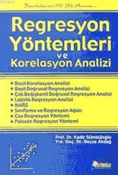 Regresyon Yöntemleri ve Korelasyon Analizi