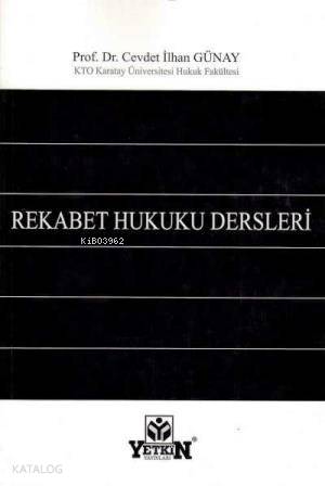 Rekabet Hukuku Dersleri