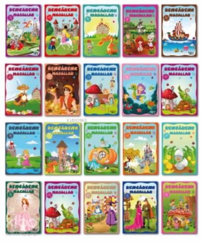 Rengarenk Masallar Seti (20 Kitap)