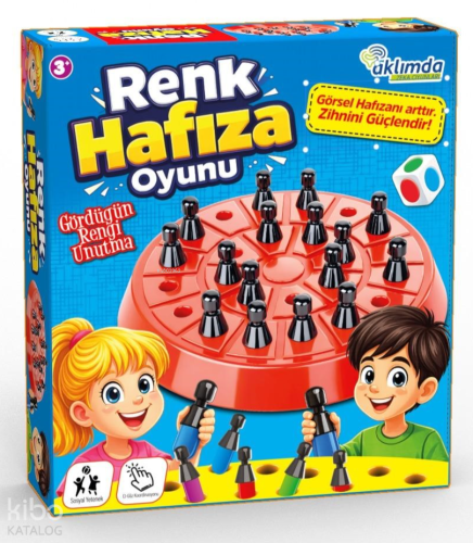Renk Hafıza Oyunu | Kolektif | Aklımda Zeka Oyunları