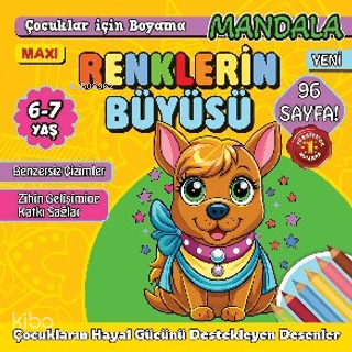 Renklerin Büyüsü Mandala 13 | Kolektif | Maxi Yayıncılık
