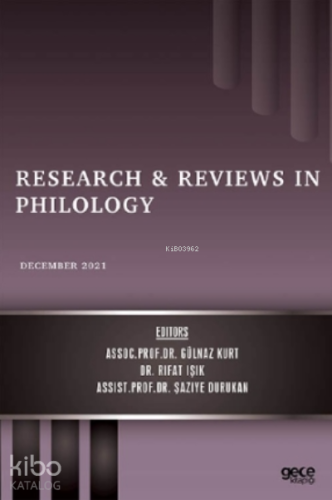 Research & Reviews in Philology - December 2021