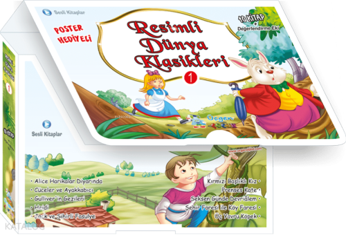 Resimli Dünya Klasikleri Seti 1 (Kutulu - 10 Kitap) | Kolektif | Üçgen
