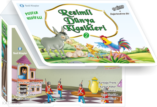 Resimli Dünya Klasikleri Seti 2 (Kutulu - 10 Kitap) | Kolektif | Üçgen