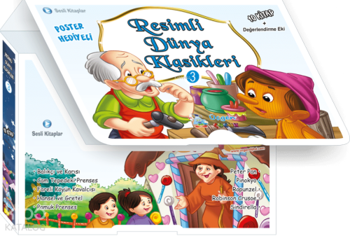 Resimli Dünya Klasikleri Seti 3 (Kutulu - 10 Kitap) | Kolektif | Üçgen