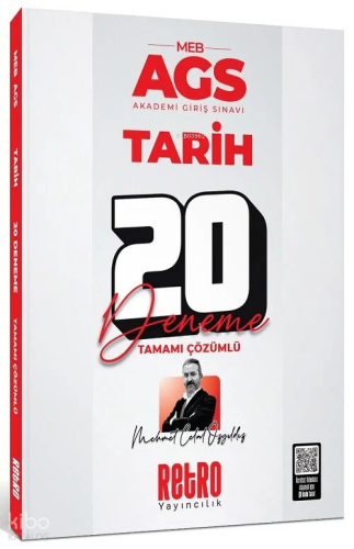 Retro 2025 MEB-AGS Tarih 20 Deneme Çözümlü | Fatih Genç | Retro Yayınc