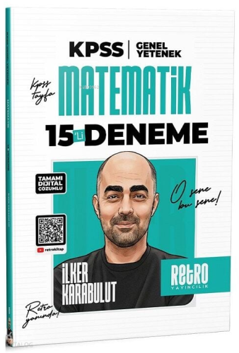 Retro 2026 KPSS Matematik 15 Deneme Çözümlü
