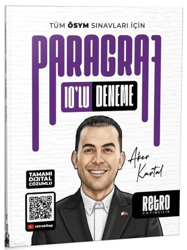 Retro 2026 KPSS MEB-AGS DGS ALES TYT AYT MSÜ Paragraf 10 Deneme Çözümlü