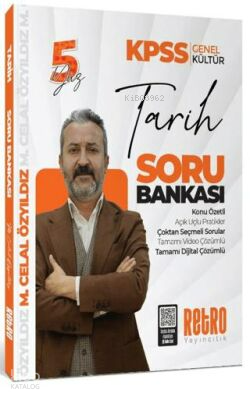 Retro Yayıncılık KPSS Genel Kültür Tarih Soru Bankası | Mehmet Celal Ö