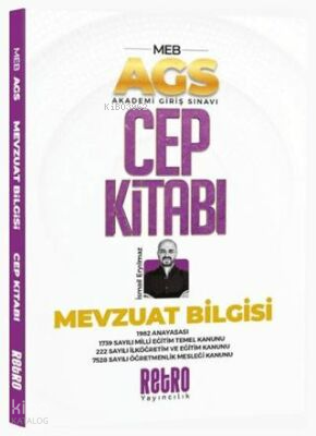 Retro Yayıncılık MEB AGS Mevzuat Bilgisi Cep Kitabı