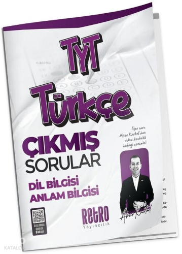Retro YKS TYT Türkçe Çıkmış Sorular Konu Konu Çözümlü
