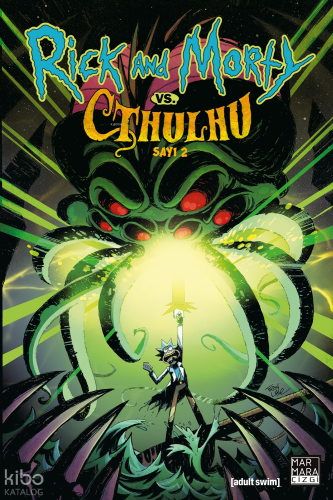 Rick and Morty vs. Cthulhu Sayı 2 | Jim Zub | Marmara Çizgi Yayın Dağı